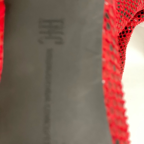 BRAND NEW INC Rajel red snake print boots - Picture 3 of 8